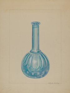 Garrafa de barbearia, c. 1936. de Gertrude Lemberg
