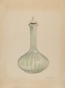Garrafa de barbearia, c. 1936. de Gertrude Lemberg