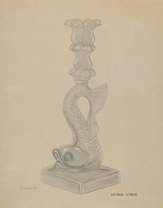 Castiçal, c. 1936. de Gertrude Lemberg
