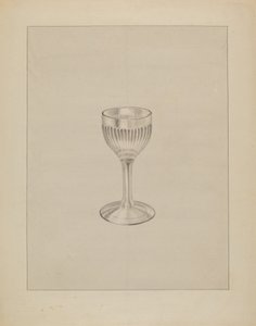 Copo de Vinho, c. 1936. de Gertrude Lemberg