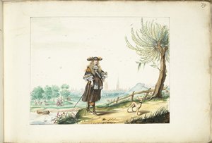 Moses ter Borch na zona rural fora de Zwolle