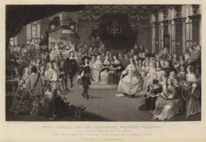 Rei Carlos II e Isabel, Princesa Palatina de Gheerart Janssen