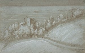 Uma Casa com Pombal e Árvores à Beira-Mar, séc. XVI.