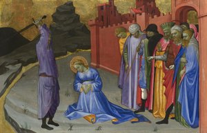 A decapitação de Santa Margarida, c.1410