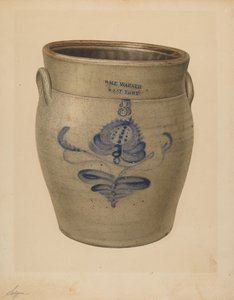 Crock, c. 1940. de Giacinto Capelli