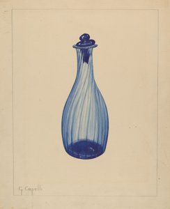 Garrafa de água sanitária, 1937. de Giacinto Capelli