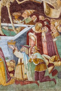 Detalhe do Triunfo da Morte e Dança da Morte