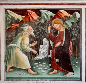 Tentações de Jesus, detalhe da Vida de Jesus