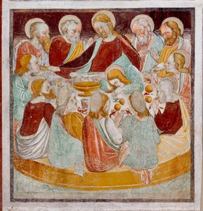 A Última Ceia, detalhe da Vida de Jesus