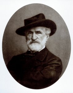 Retrato de Giuseppe Verdi de Giacomo Brogi