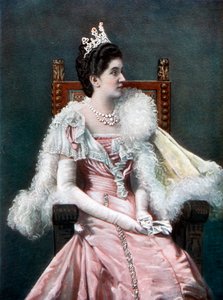 Rainha Elena da Itália, final do século XIX.