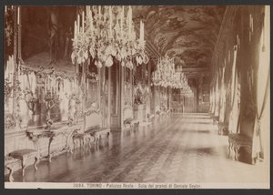 Turim - Palácio Real - Sala de jantar de Daniele Seiter de Giacomo Brogi