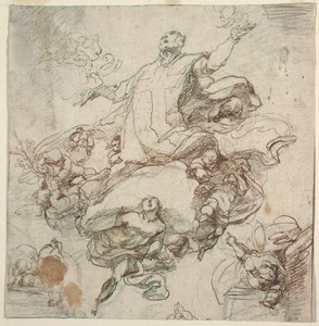 Glorificação de São Filipo Neri de Giacomo Farelli