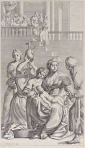 Nascimento de São Bento, 1687-1717. de Giacomo Maria Giovannini