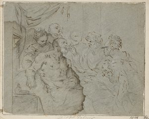 A morte de Sócrates (?)