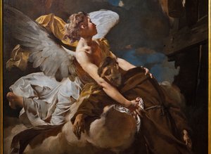 Ecstasy de S. Francisco, detalhe