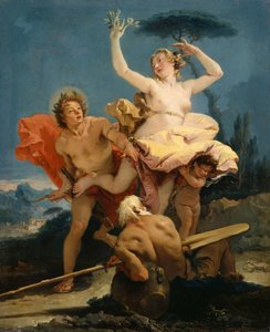 Apolo e Daphne, 1743-1745.
