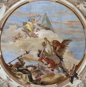 Belerofonte em Pégaso, ca 1746
