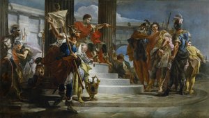 Scipio Liberação Massiva de Giambattista Tiepolo