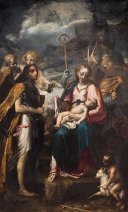 A Virgem e o Menino e o mistério da paixão de Giambattista Tinti