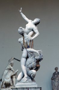 O Estupro das Mulheres Sabinas, c1583