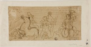 Figuras de fonte de Gian Lorenzo Bernini