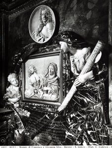 Monumento a Francesco e Giovanni Silva por Gianlorenzo Bernini, 1663 de Gian Lorenzo Bernini