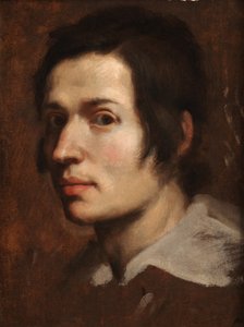 Retrato do irmão do artista, Domenico Bernini (?) de Gian Lorenzo Bernini