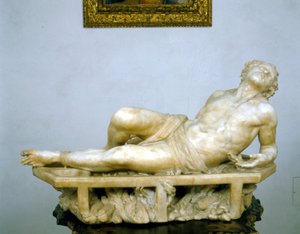 São Lourenço na grelha, 1617 (mármore) de Gian Lorenzo Bernini