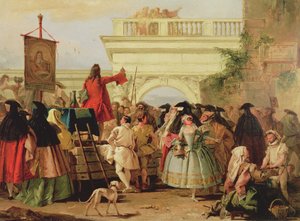 O Charlatão de Giovanni Domenico Tiepolo
