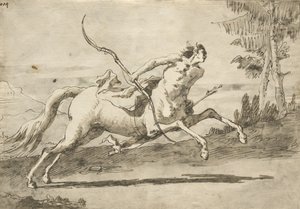 Centauro de galope, c.1755-65