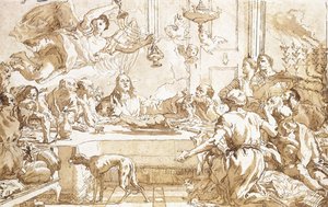 A última Ceia, de Giovanni Domenico Tiepolo