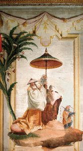 The Mandarins Walk, da Sala Chinesa na Foresteria, 1757