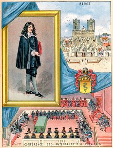 Jean-Baptiste Colbert, ministro das Finanças da França, 1898