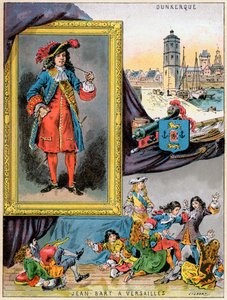 Jean Bart, comandante naval francês e corsário, 1898