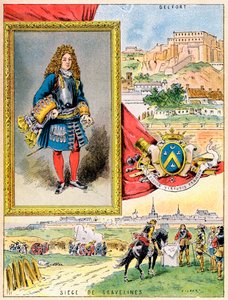 Sébastien le Prestre de Vauban, engenheiro militar francês, 1898