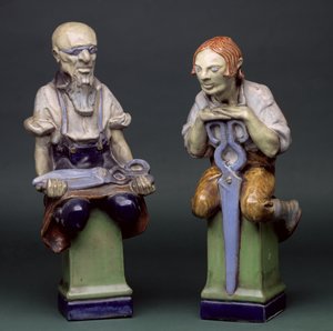 Os Dois Alfaiates - Mestre e Aprendiz, Doulton de Gilbert Bayes