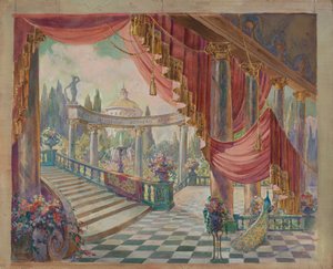 Cenário, c. 1939. de Gilbert Sackerman