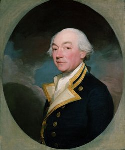 Capitão William Locker (1731-1800), c.1785 (óleo sobre tela) de Gilbert Stuart