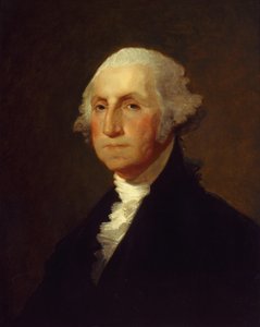 George Washington, c.1820 (óleo sobre painel) de Gilbert Stuart