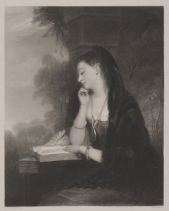 A Pensiva (aquatint)
