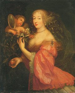 Retrato de Anne Marie Louise de Orleans, Duquesa de Montpensier