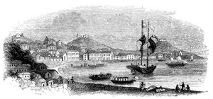 Vista de Macau, 1847