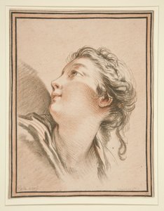 Cabeça de uma mulher