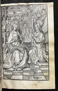 Livro de horas, uso de Roma (Heures a lusaige de Romme) de Gilles Hardouyn