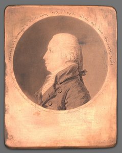 Retrato de Anthony Fred. Roubar. Evert barão van Haersolte de Gilles Louis Chrétien