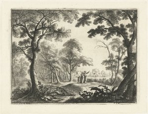 Paisagem com o envio de Hagar de Gilles Neyts