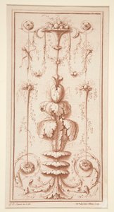 Painel Ornamental do Recueil d de Gilles Paul Cauvet