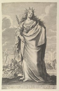 Marianne, 1647. Criadores: Gilles Rousselet, Abraham Bosse.