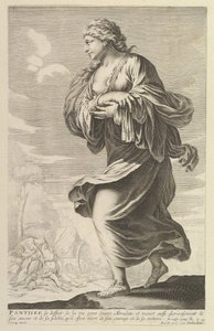 Pantheus, 1647. Criadores: Gilles Rousselet, Abraham Bosse.